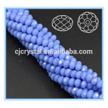 Crystal glass bead rondelle beads crystal 4mm